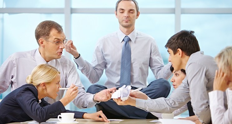 Leaders: Keep Cool During Office Drama